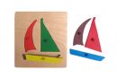 Puzzle 9 combinaisons bateau - dim : 10 x 15 cm