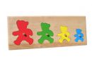 Puzzle Famille Oursons - dim : 30 x 10 cm