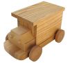 Camion en bois de frêne et tilleul - dim : 19 x 11 cm